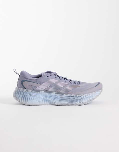 adidas Running Supernova Glide buty sportowe w kolorze szarym i srebrnym - view 1