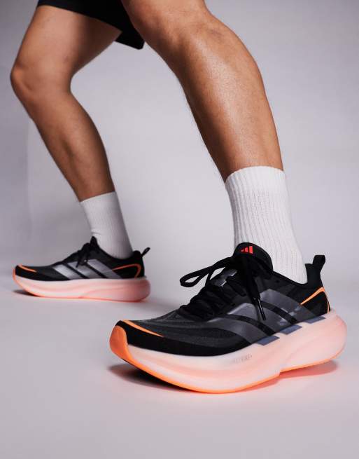 adidas Running – Supernova Glide – Czarno-pomarańczowe buty sportowe, 5 z 5