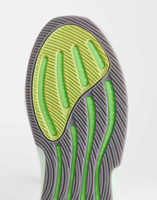 adidas Running – Supernova Glide – Grå och gröna löparskor, 5 av 5