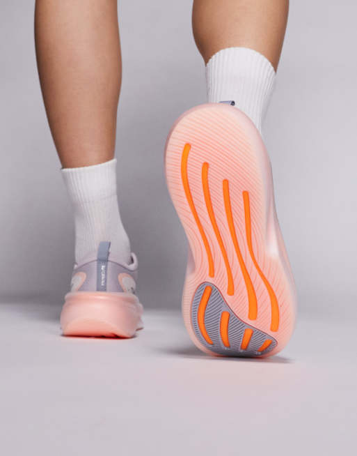 adidas Running - Supernova Glide - Lilla sneakers med sølvfarvede reflekterende detaljer, 4 af 5
