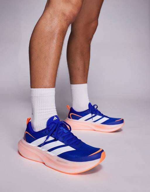 adidas Running – Supernova Glide – Niebiesko-pomarańczowe buty sportowe, 5 z 5