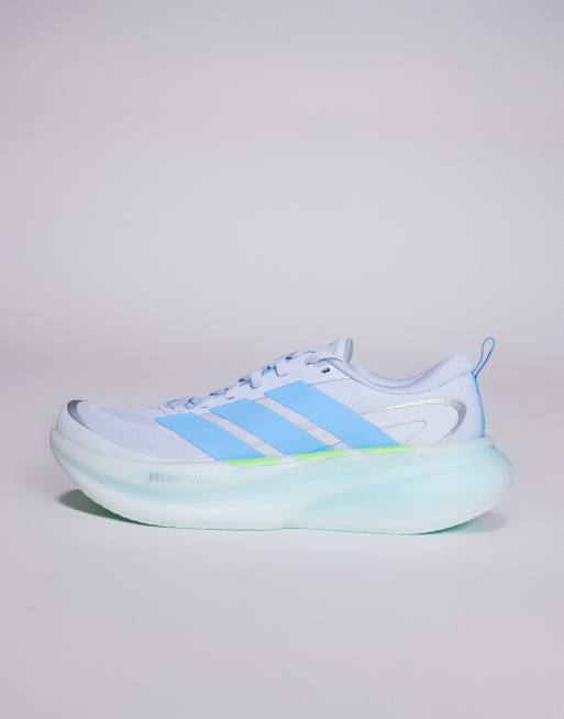 adidas Running Supernova Glide Sneaker in Blau und Aqua, 2 von 5