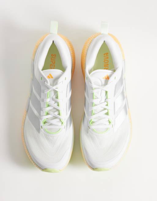 adidas Running – Supernova Glide – Sneaker in Weiß und Gelb, 2 von 5