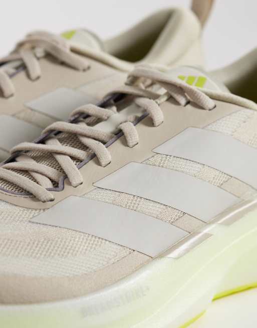 adidas Running - Supernova Glide - Sneakers i beige/sølvfarve/gul, 2 af 5