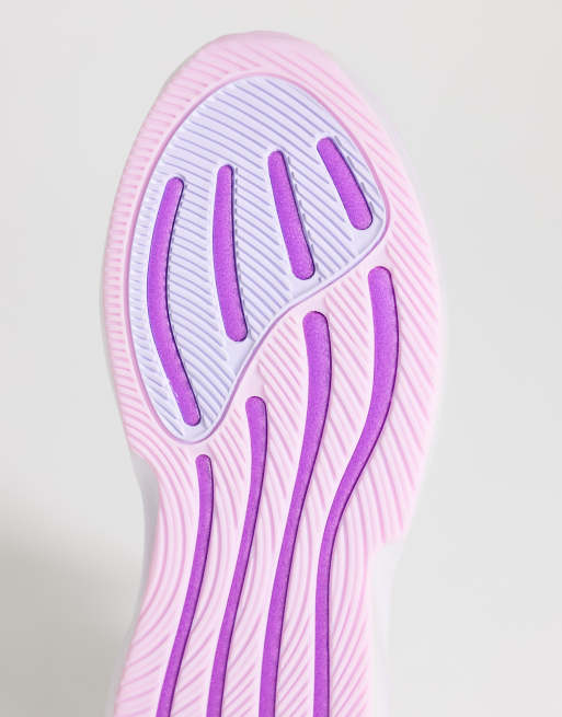 adidas Running - Supernova Glide - Sneakers viola e verdi, 4 di 5