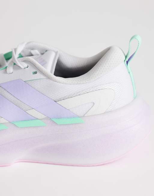 adidas Running - Supernova Glide - Sneakers viola e verdi, 5 di 5