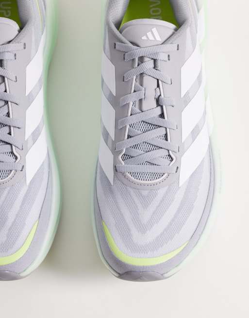 adidas Running – Supernova Glide – Szaro-zielone buty do biegania, 3 z 5