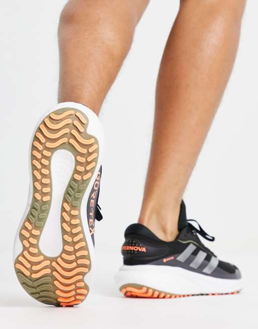 adidas gazelle silver green womens adidas Womens Supernova GORE-TEX - Core Black/Iron Met./Semi Flash Aqua