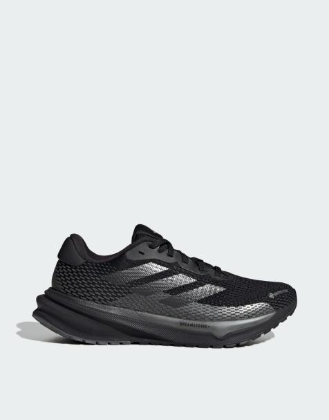 Black adidas womens trainers online