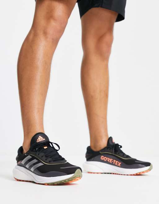 adidas Running Supernova Goretex trainers in black