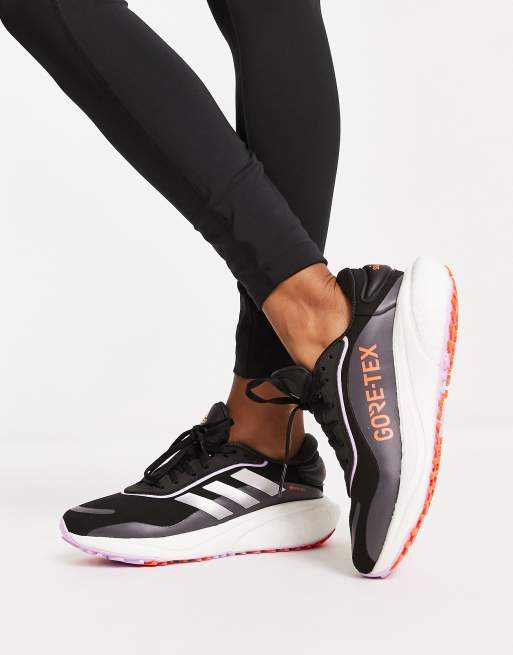 adidas Running Supernova Goretex trainers in black