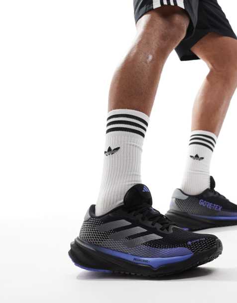 adidas Running - Supernova GTX - Baskets - Noir et bleu - view 1