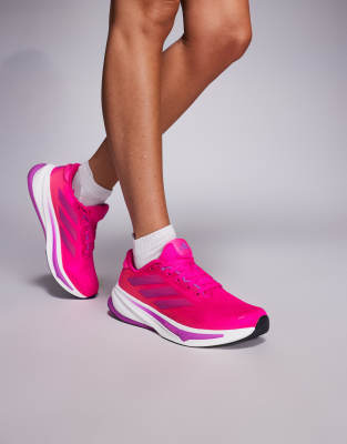 adidas Running - Supernova Rise 2 - Baskets - Blanc et rose - view 1