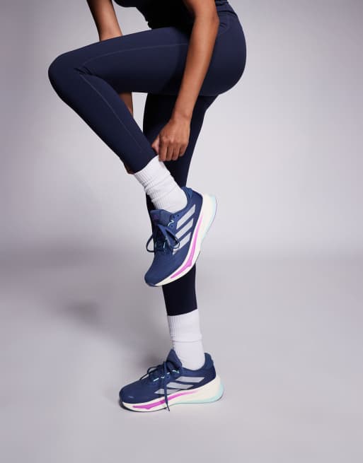 adidas Running – Supernova Rise 2 – Granatowo-fioletowe buty sportowe, 4 z 5