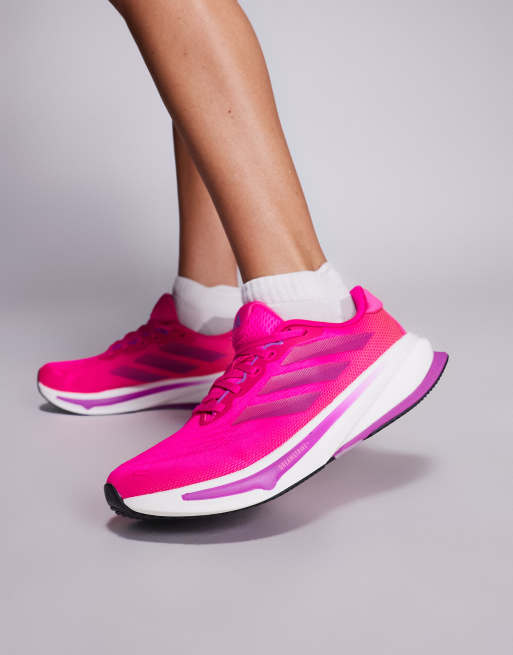 adidas Running – Supernova Rise 2 – Różowo-białe buty sportowe, 3 z 5