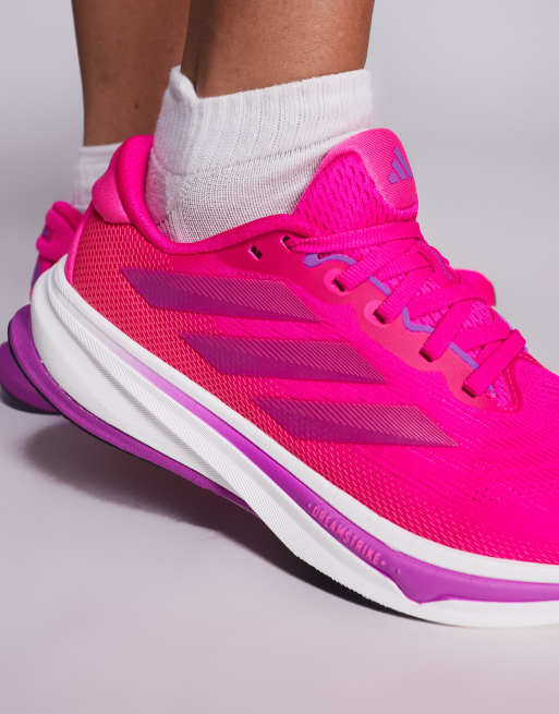 adidas Running – Supernova Rise 2 – Różowo-białe buty sportowe, 4 z 5