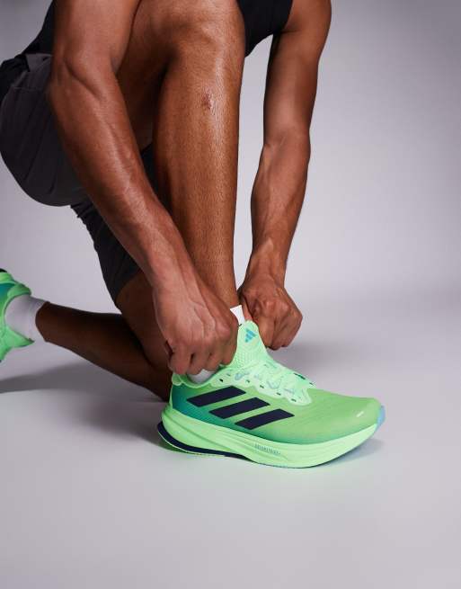 adidas Running – Supernova Rise 2 – Zielono-niebieskie buty sportowe, 3 z 5