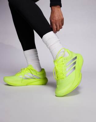 adidas Running - Supernova Rise 3 - Laufsneaker in Gelb und Silber-Rosa