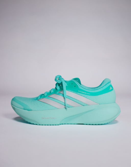 adidas Running Supernova Rise 3 trainers in aqua and silver, 2 of 5