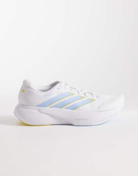 adidas Running Supernova Rise 3 trainers in white and blue - view 1