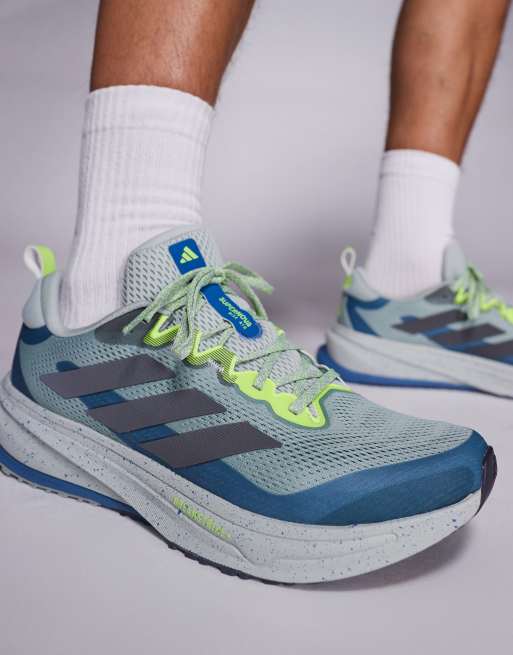 adidas – Running – Supernova Rise ATR – Salviagröna och gula löparskor, 3 av 5