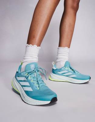 adidas Running - Supernova Rise ATR - Sneaker in Blaugrün und Gelb