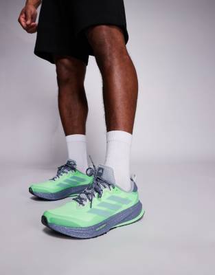 adidas Running - Supernova Rise ATR - Sneaker in Limette und Silber-Grün