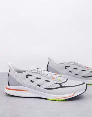 adidas Running Supernova + sneakers in light gray-Grey