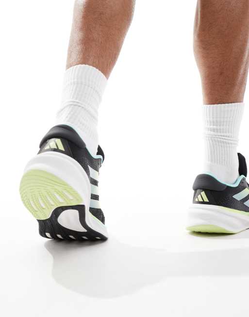 adidas Running - Supernova Stride - Sneakers i sort og turkis, 3 af 5