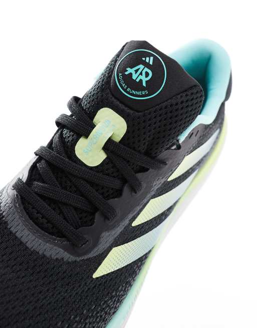 adidas Running - Supernova Stride - Sneakers i sort og turkis, 4 af 5