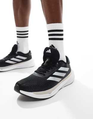 adidas Running Supernova Stride trainers in black