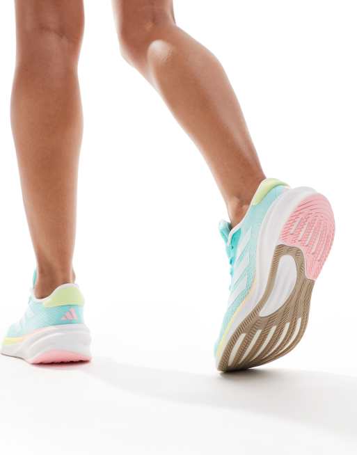 adidas Running Supernova stride trainers in turquoise | ASOS