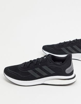 adidas running trainers black