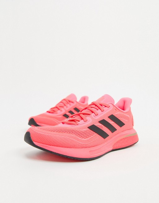 adidas Running Supernova trainers in pink