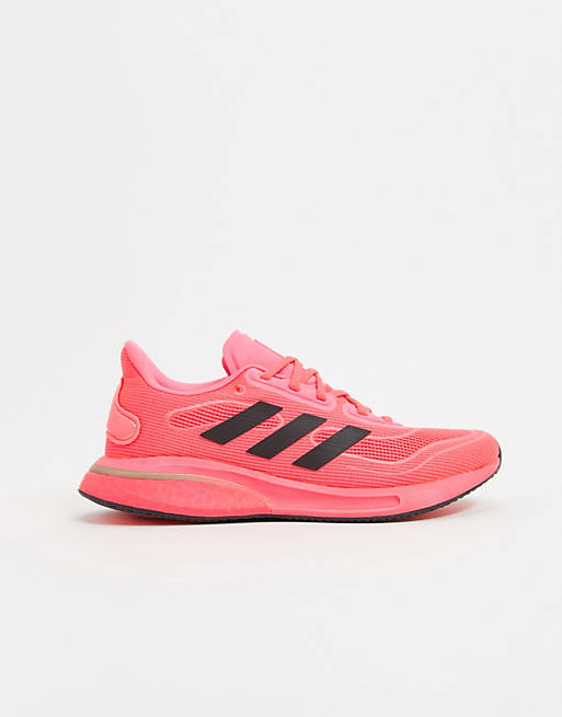  adidas Running Supernova trainers in pink 