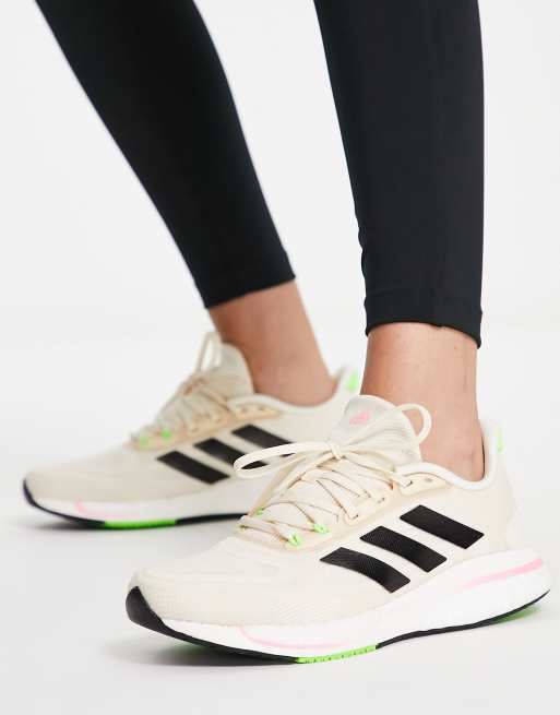 White adidas sale running trainers