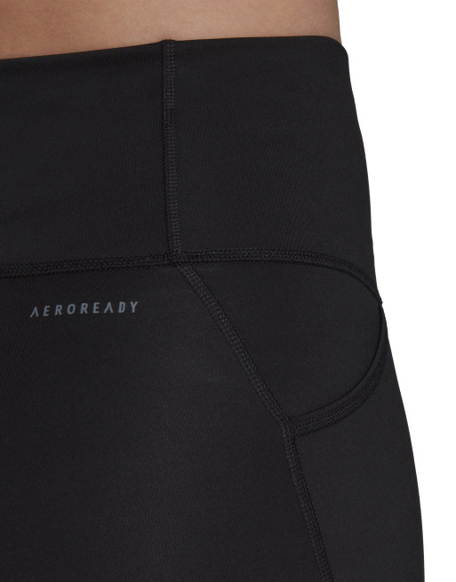 adidas Running – Svarta leggings med fickor, 2 av 4