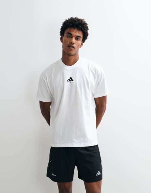 adidas Running - T-shirt avec imprimé Evo au dos - Blanc, 5 de 5