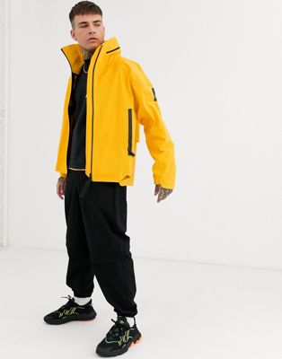 adidas myshelter jacket yellow