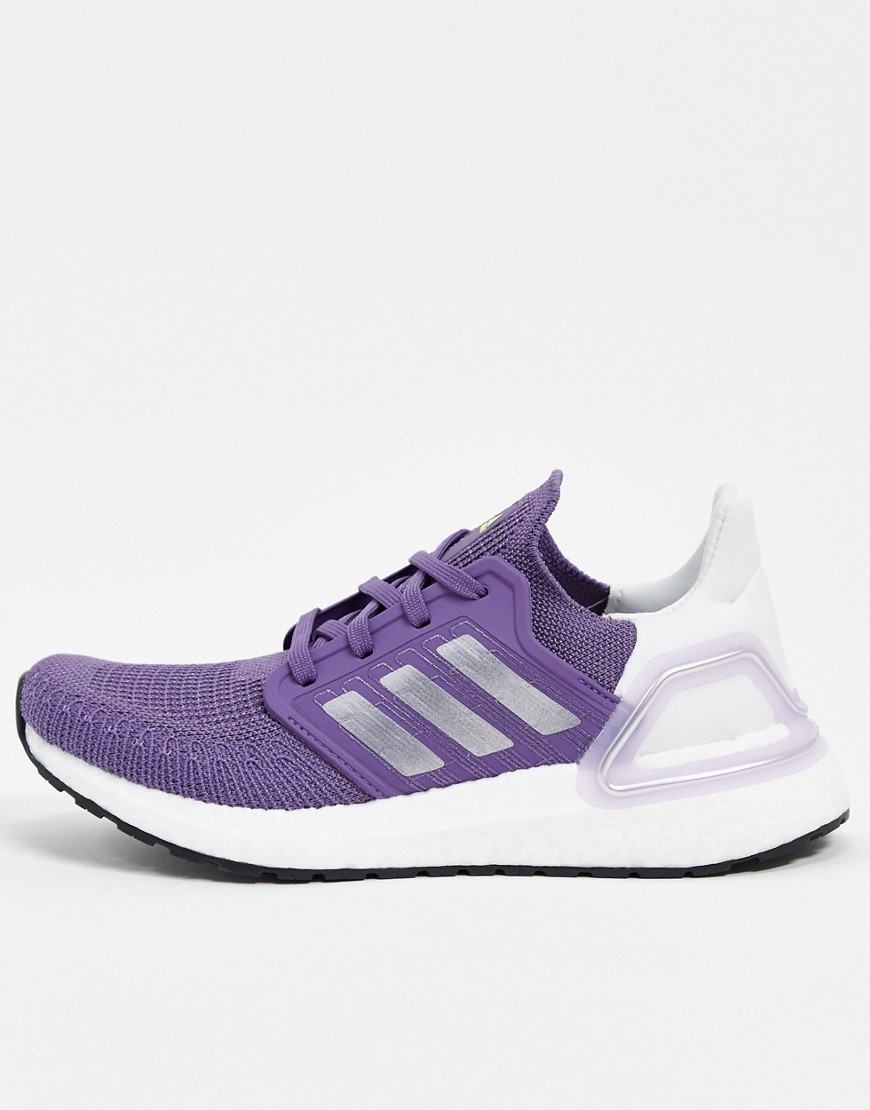 Adidas – Running Ultraboost 20 – Lila träningsskor