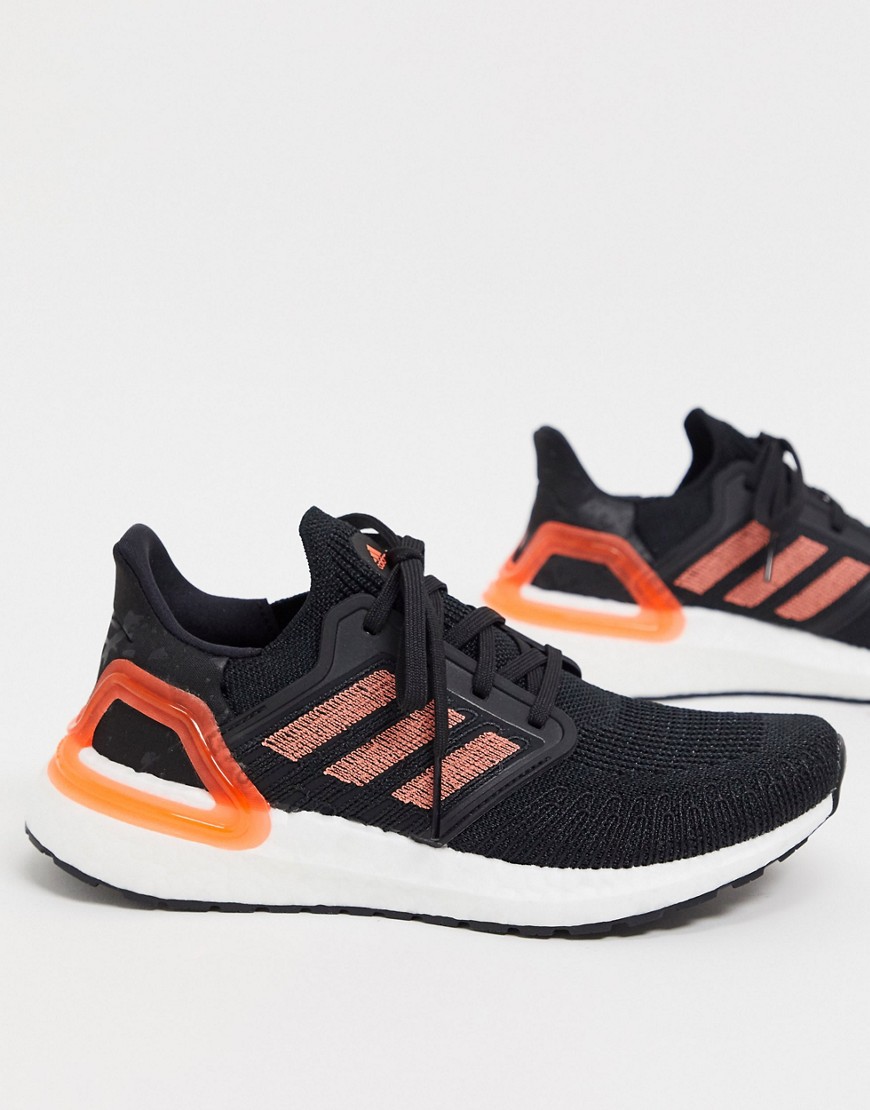 Adidas Running Ultraboost 20 trainers in black