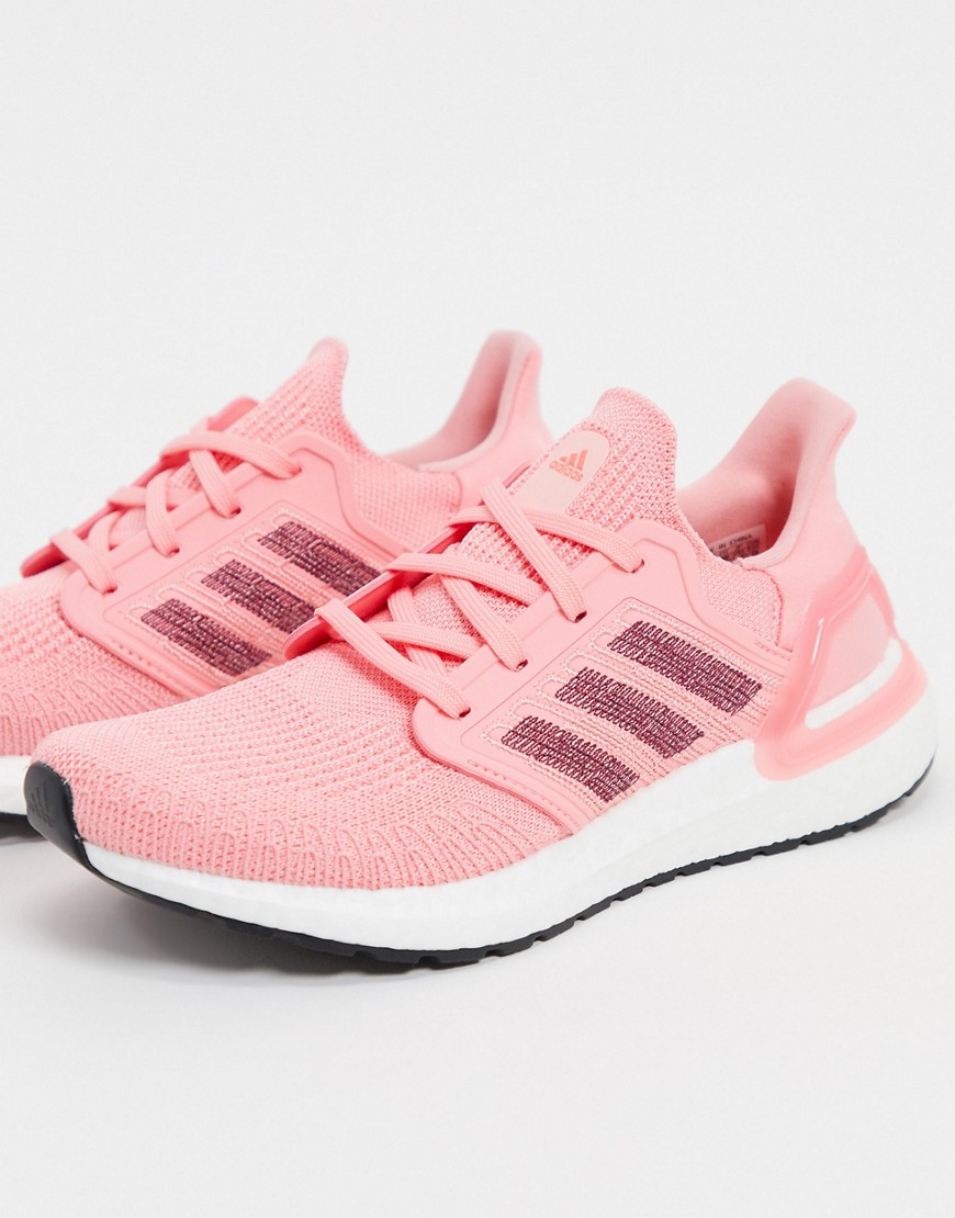Adidas Performance - Adidas running ultraboost 20 trainers in pink