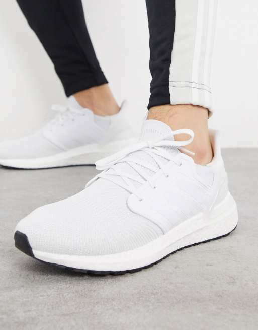 Running ultraboost 20 on sale trainers in white