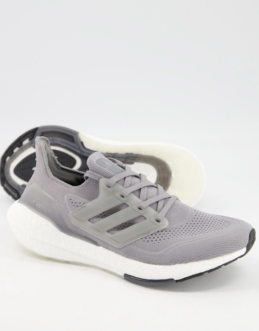 Adidas Running Ultraboost 21 sneakers in gray-Grey