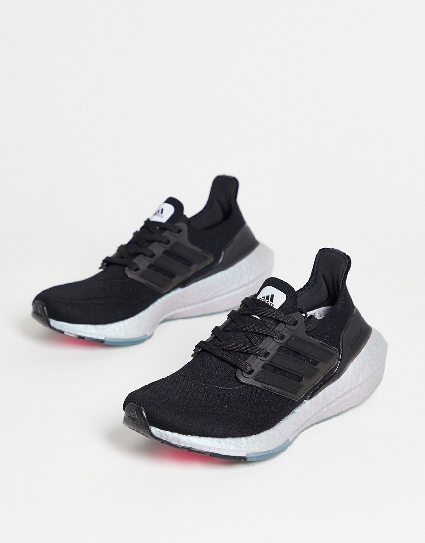adidas Running Ultraboost 21 trainers in black