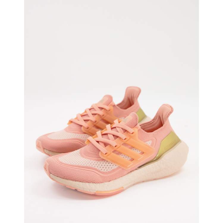 Adidas peach 2024 running shoes