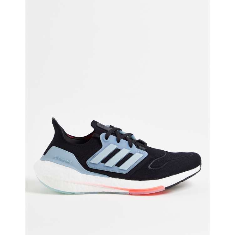 adidas Running Ultraboost 22 sneakers in black gray | ASOS