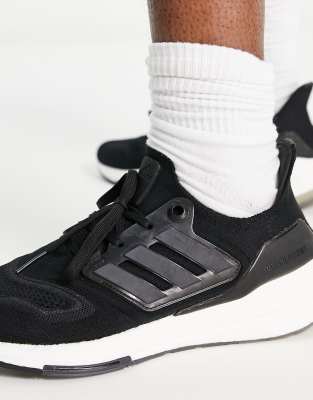 adidas black and white running