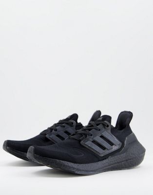 adidas Running Ultraboost 22 sneakers in black - ASOS Price Checker