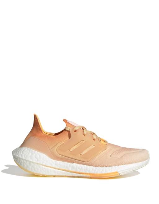 adidas Running Ultraboost 22 trainers in orange